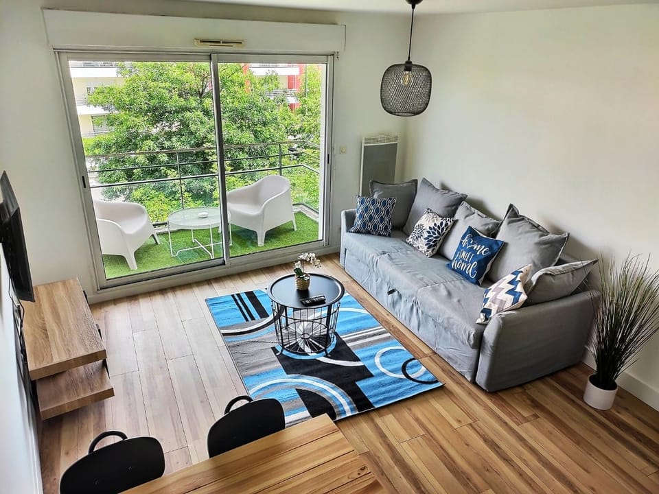 Patio, Living room, Seating area