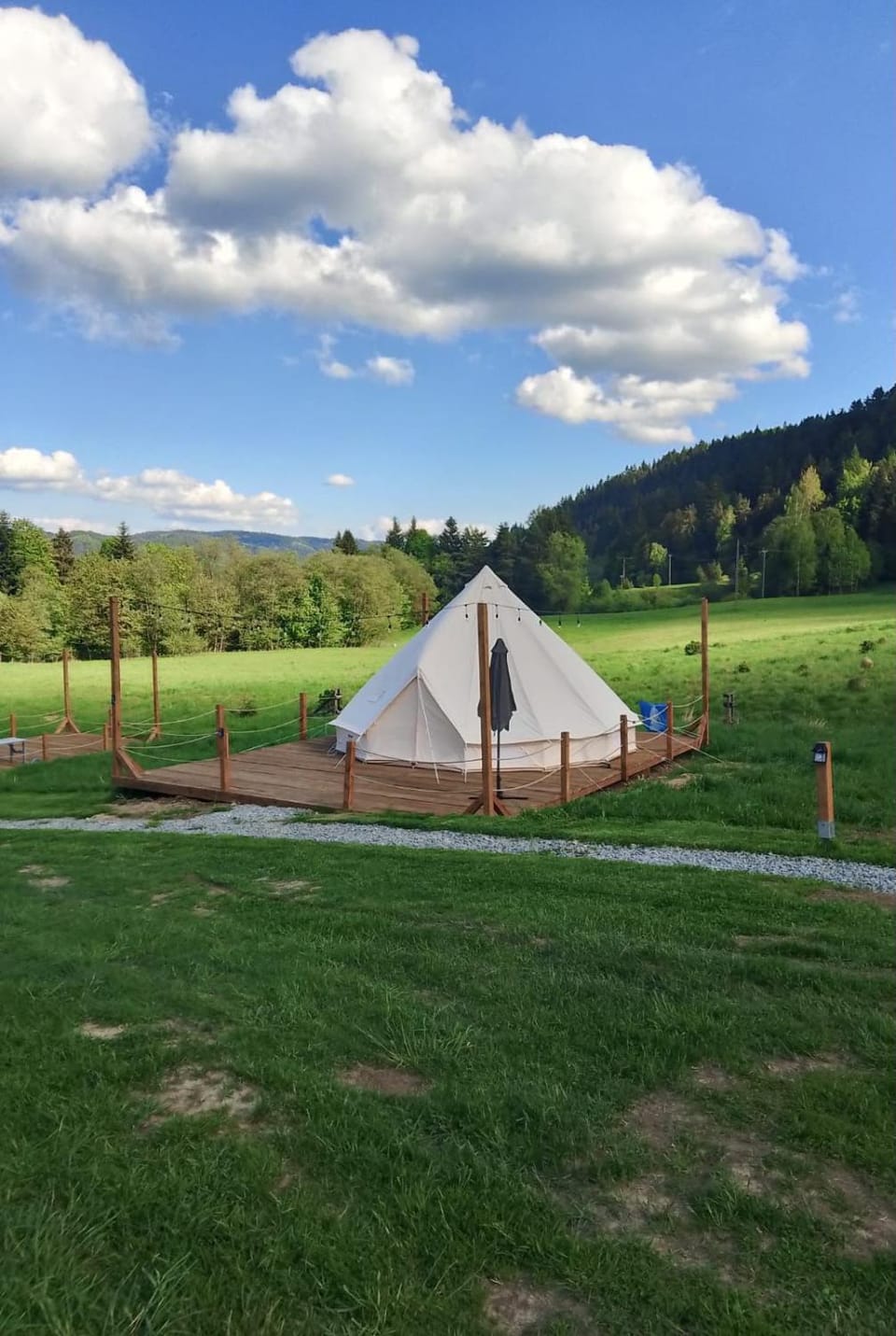 Glamping-Dimbo Luxury tent in Lesser Poland Voivodeship