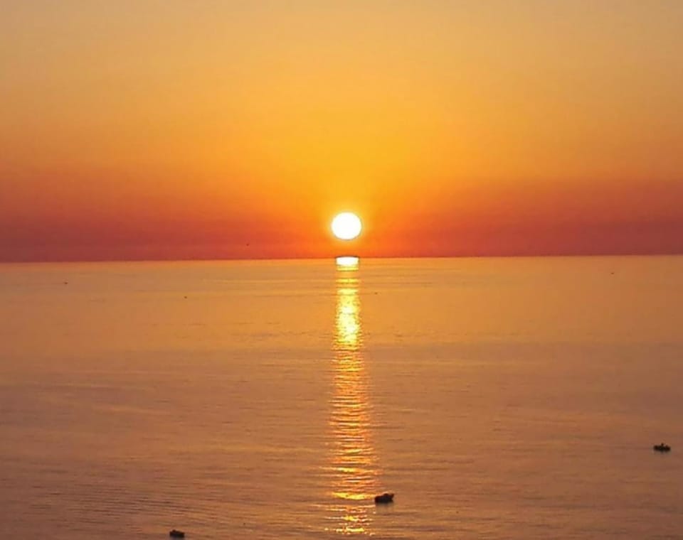 Sea view, Sunset