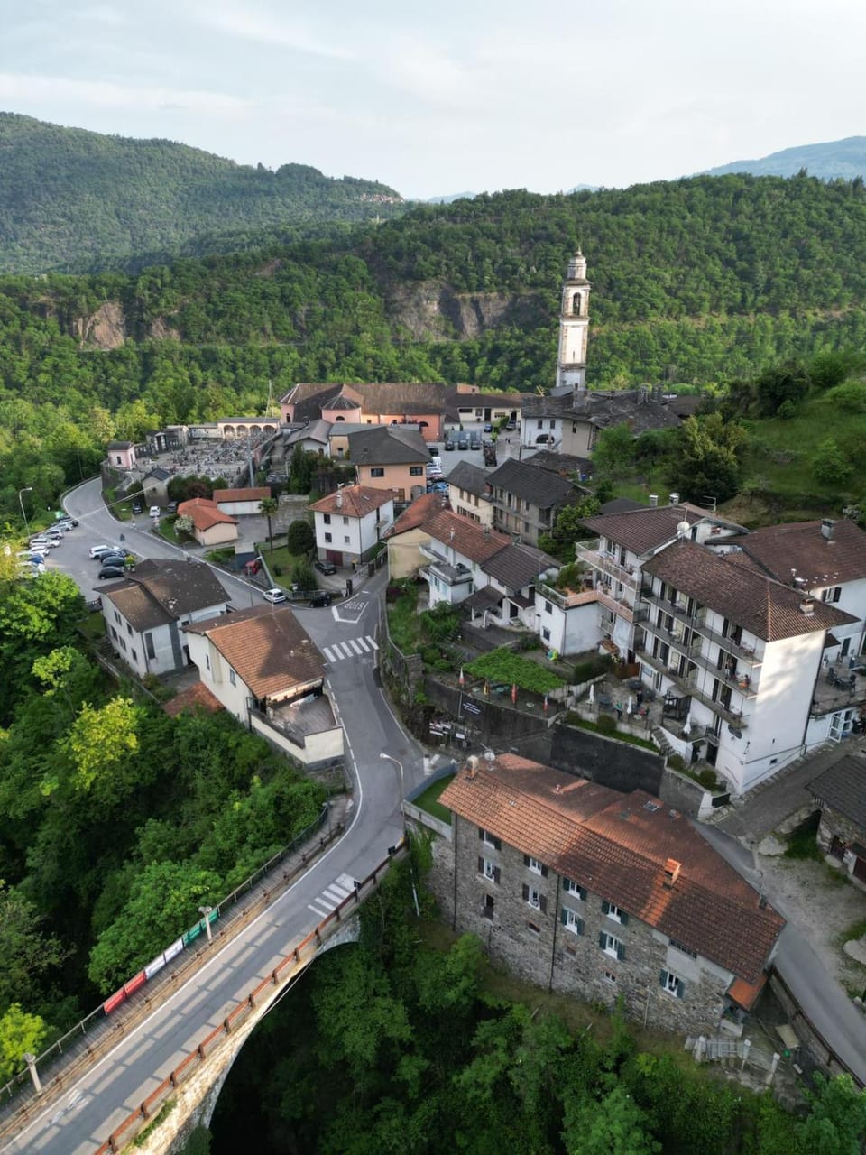 Natural landscape, Bird's eye view, City view
