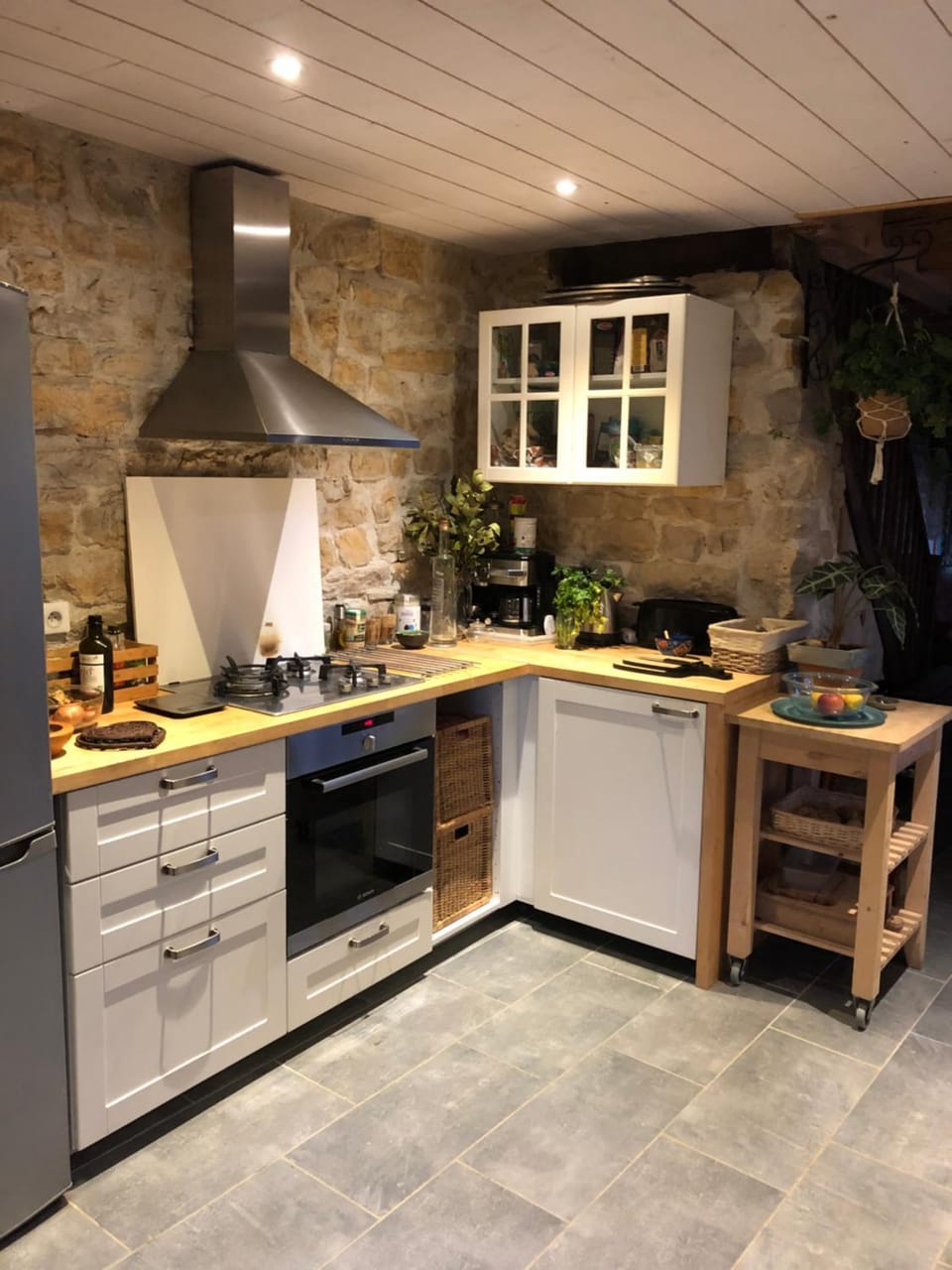 Night, Kitchen or kitchenette, minibar