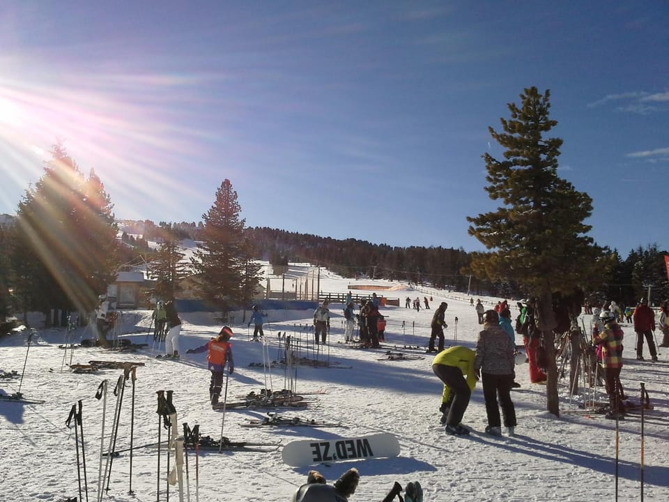 Winter, Ski School, Skiing