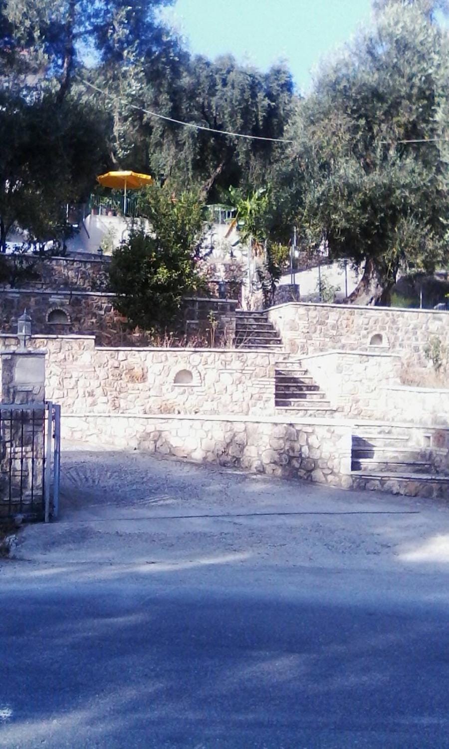 Patio, Hiking, Inner courtyard view