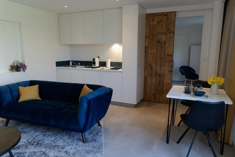 Kitchen or kitchenette, Living room