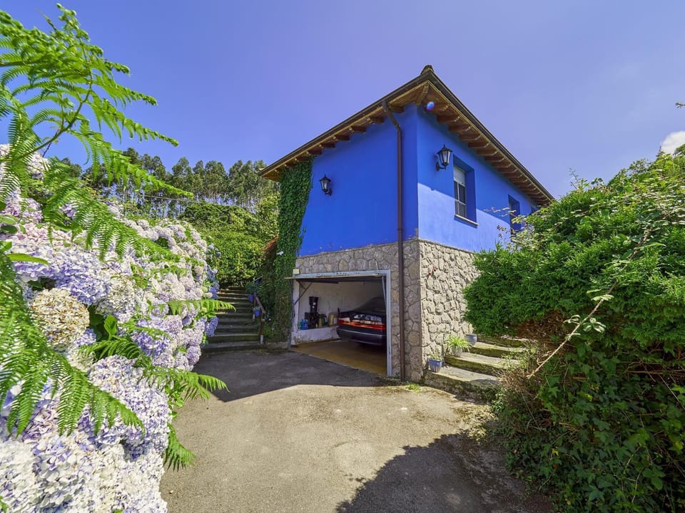 La casa azul de Lua Un lugar mágico House in Asturias