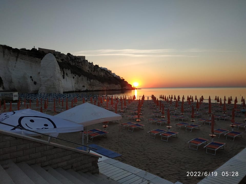 Beach, Sea view, Sunrise