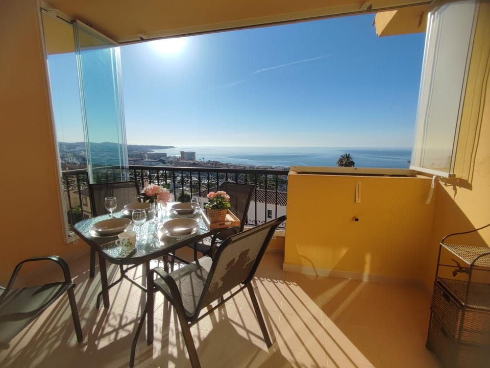 Sea view apt. La Cala de Mijas Jardin Botanico Apartment in Costa del Sol