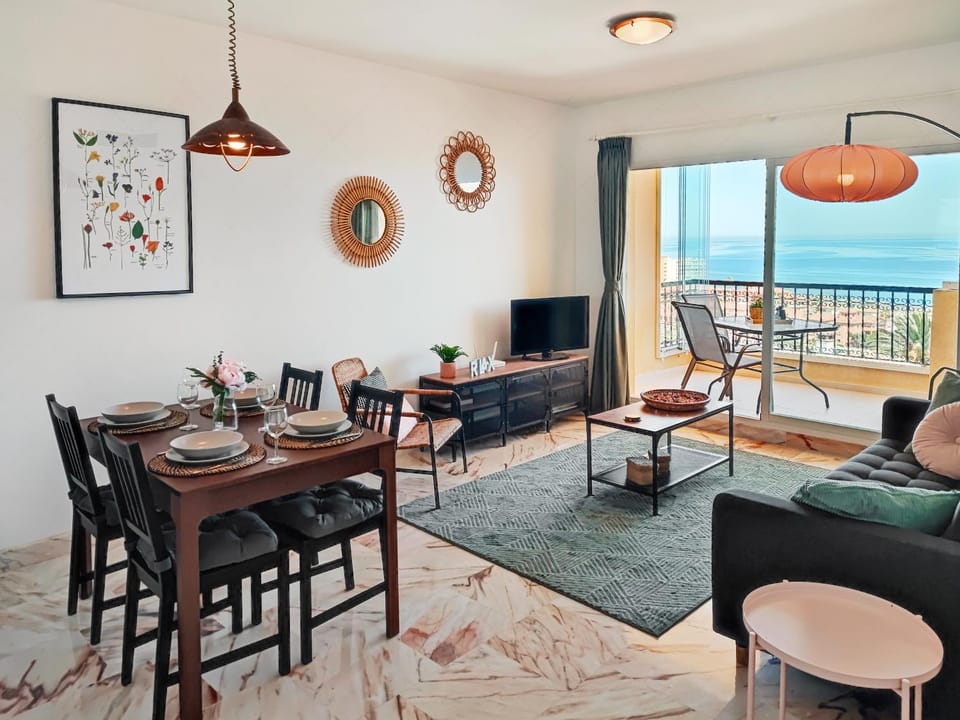 Sea view apt. La Cala de Mijas Jardin Botanico Apartment in Costa del Sol