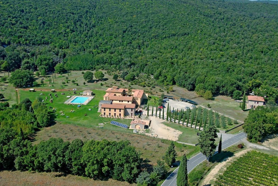 Natural landscape, Bird's eye view, Garden, View (from property/room), Swimming pool