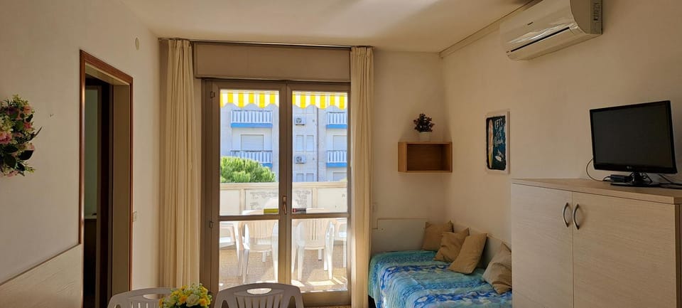 Living room, air conditioner