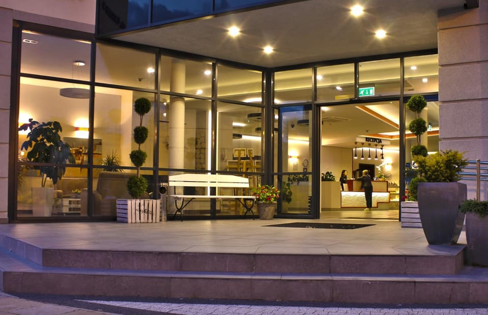 Property building, Night, Lobby or reception