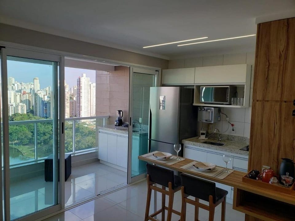 01 Qt.| 2 Hosp. | Linda Vista | Jacuzzi Privativa Apartment in Goiania