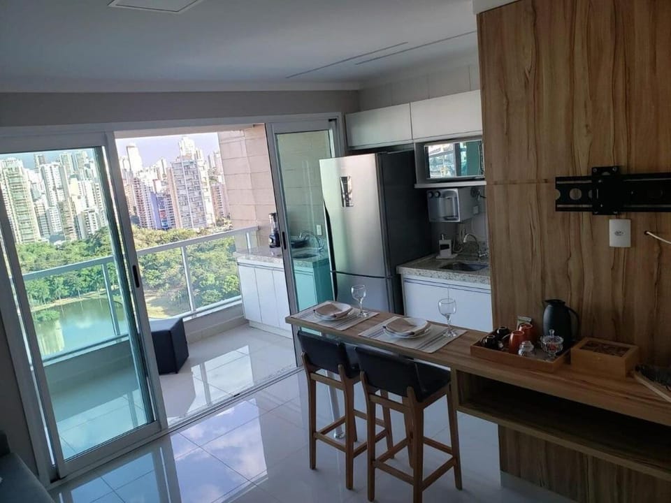 01 Qt.| 2 Hosp. | Linda Vista | Jacuzzi Privativa Apartment in Goiania