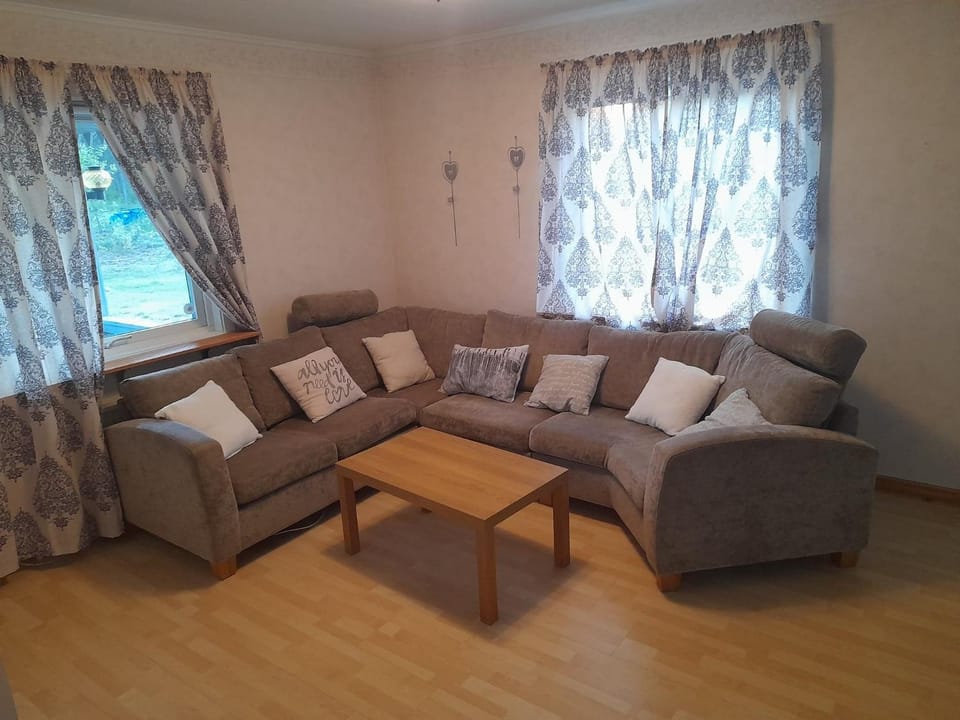 House next door the Arctic Circle House in Norrbotten County, Sweden