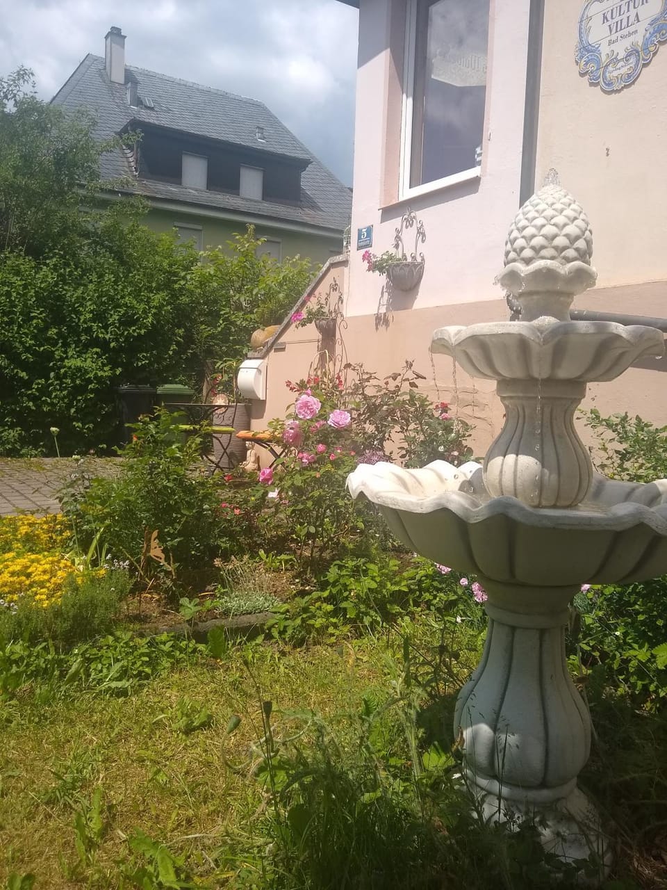 Ferienwohnung in der Kunst und Kultur Villa Bad Steben Apartment in Bavaria