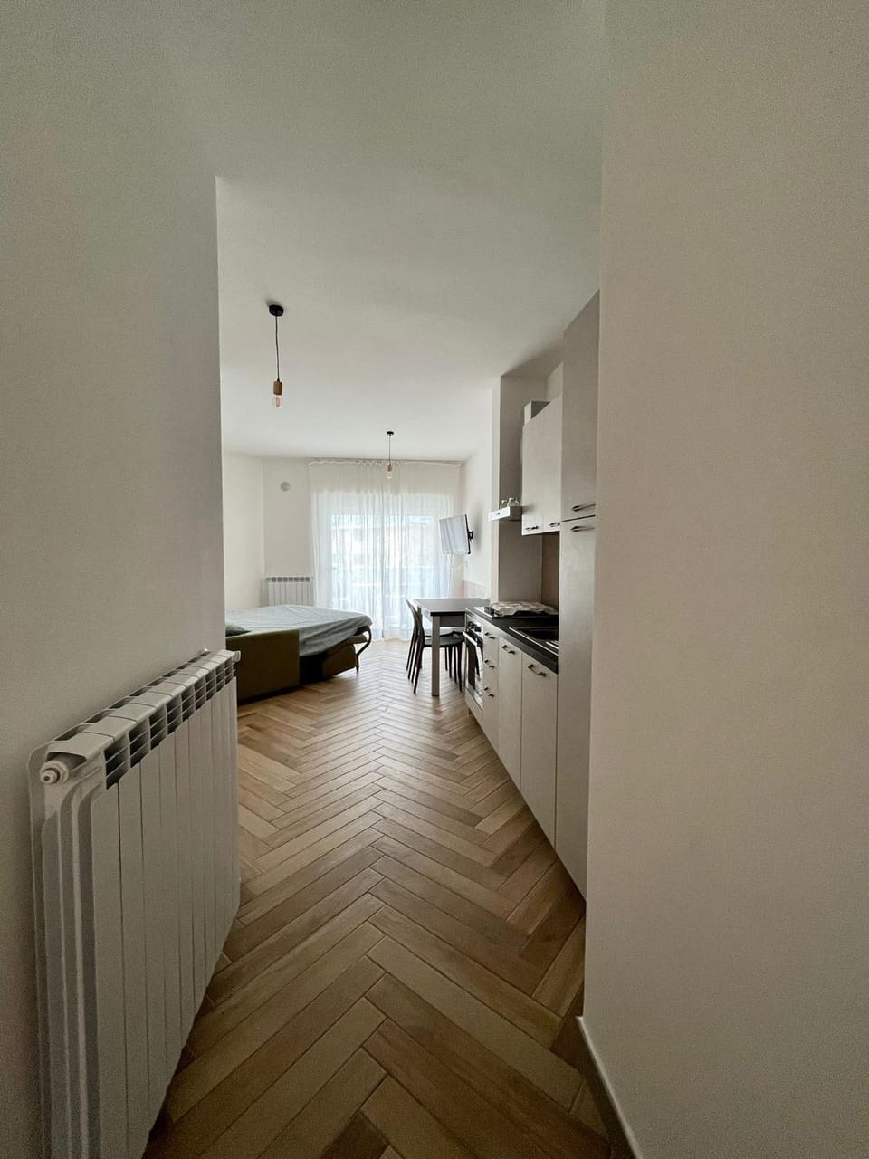 Kitchen or kitchenette, Living room
