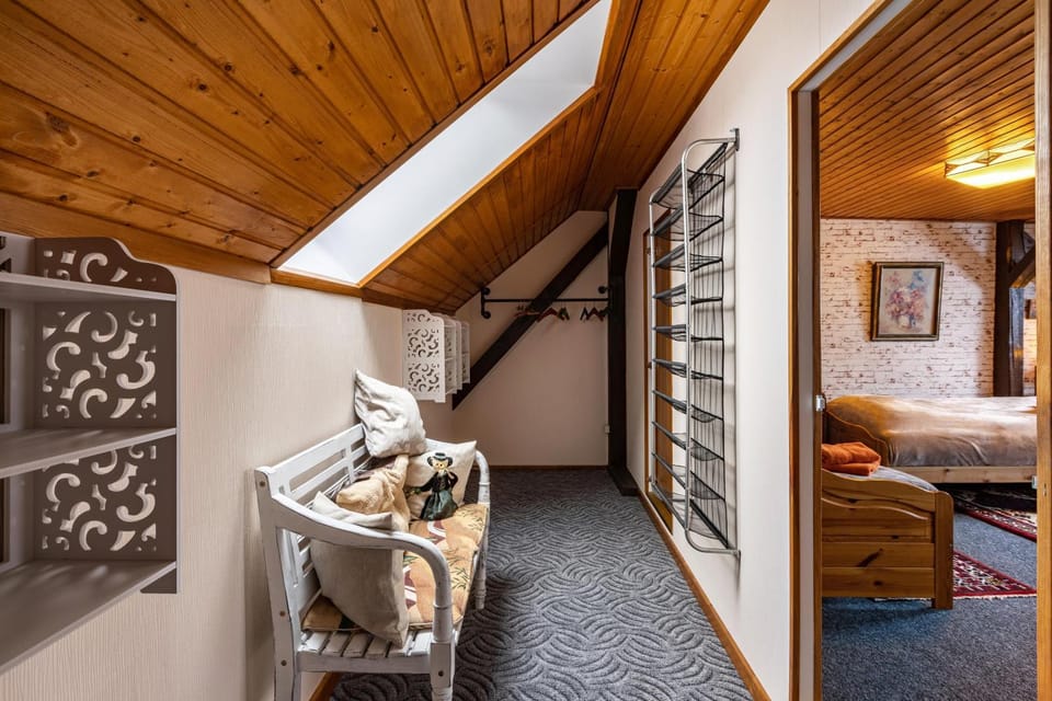 Property building, Living room, Bedroom