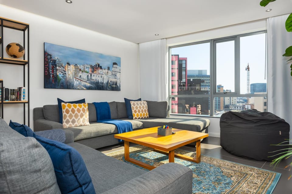 Living room, City view