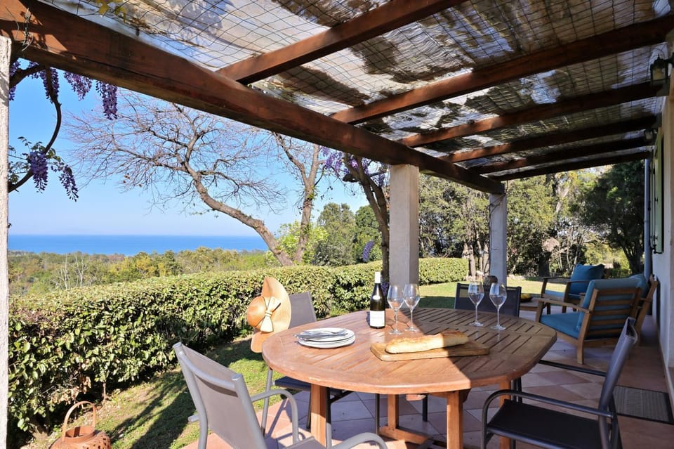 Garden, Dining area, Garden view, Mountain view, Sea view