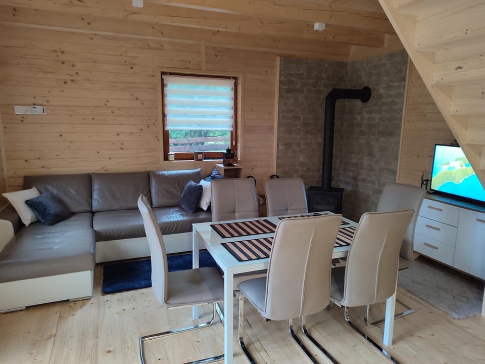 Domek na Mazurach w otulinie leśnej "Leśne zacisze" Chalet in Poland