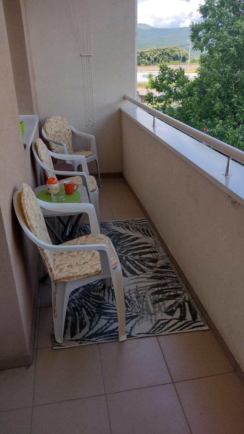 View (from property/room), Balcony/Terrace, Seating area