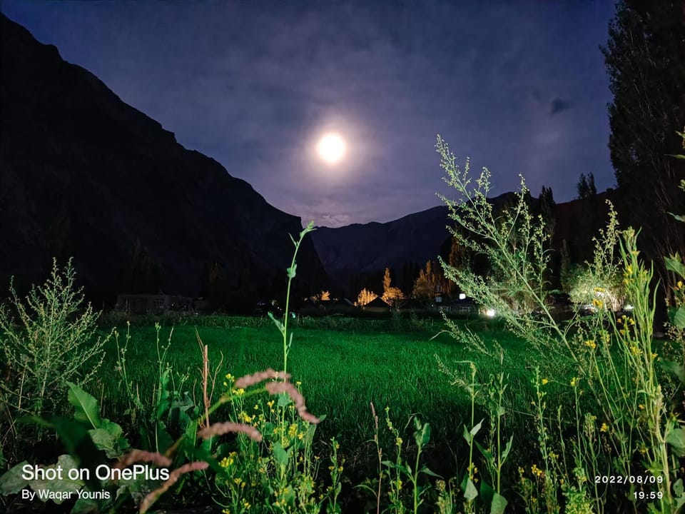 Night, Mountain view