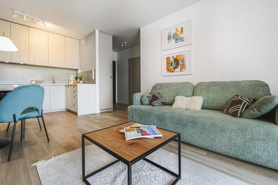 Komfortowy apartament z balkonem i parkingiem Apartment in Wroclaw