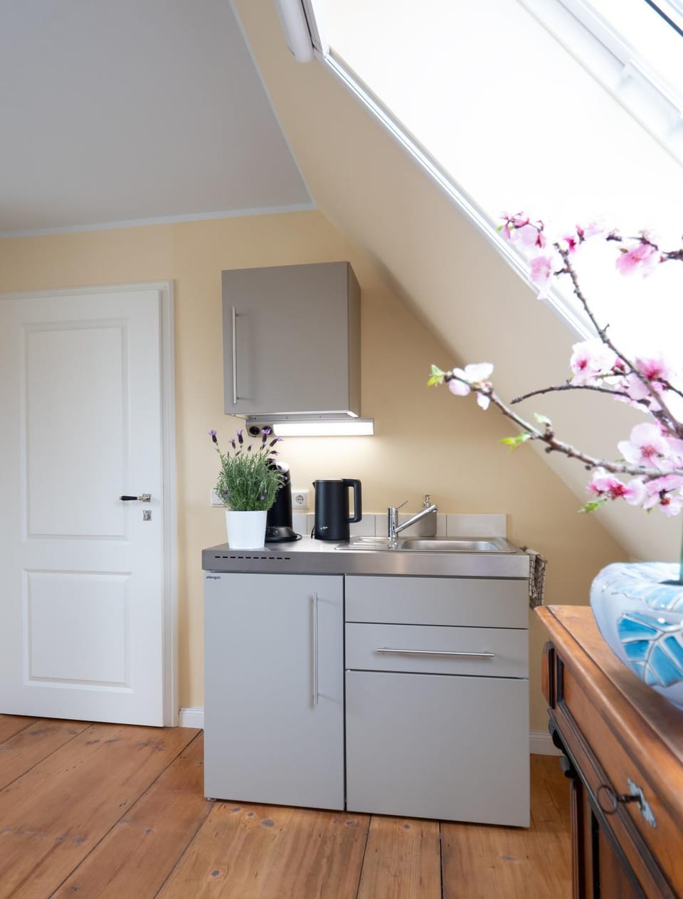 Kitchen or kitchenette, kitchen