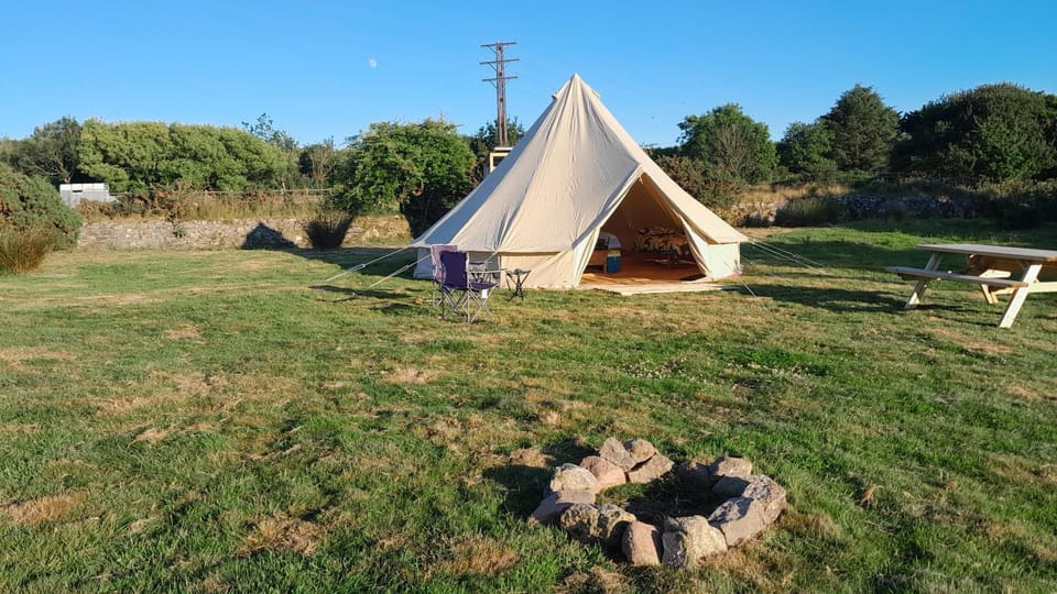 Cornish Skies Glamping Luxury tent in England