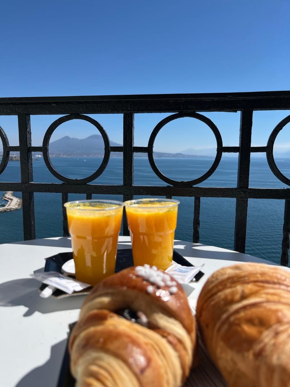 Natural landscape, View (from property/room), Balcony/Terrace, Sea view, Breakfast