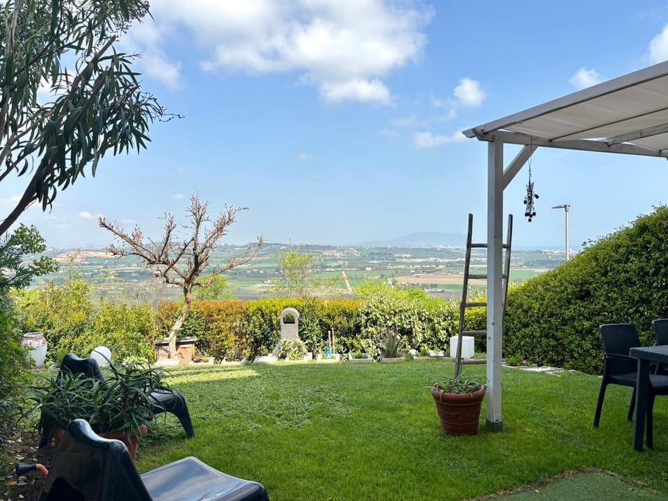 Patio, Natural landscape, Garden, Garden view, Mountain view, Sea view