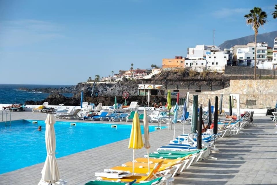 First line ocean view studio Apartment in Canary Islands