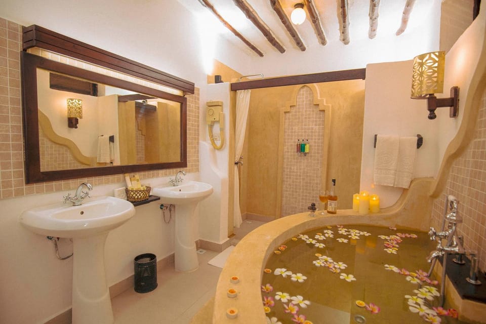 Shower, Bathroom, towels