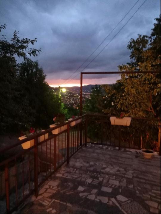 View (from property/room), Balcony/Terrace, Sunset