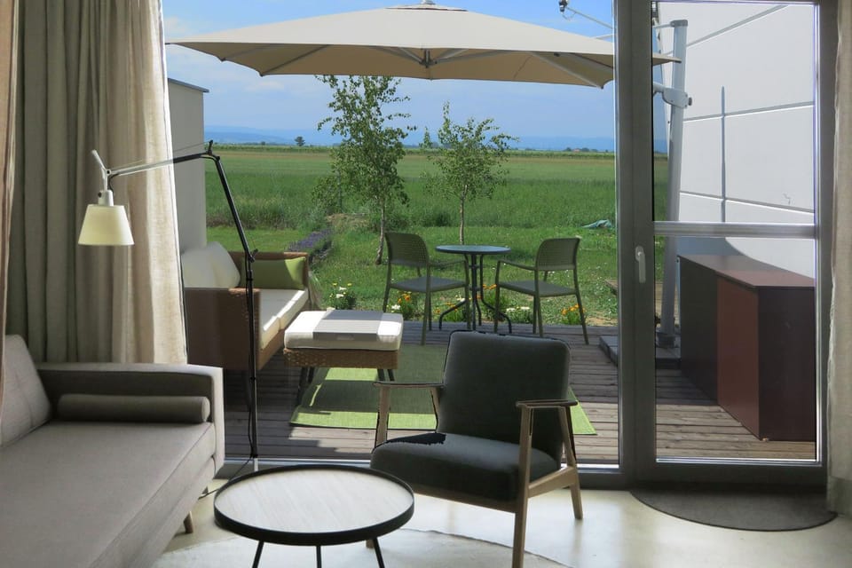 Garden, Balcony/Terrace, Living room, Garden view