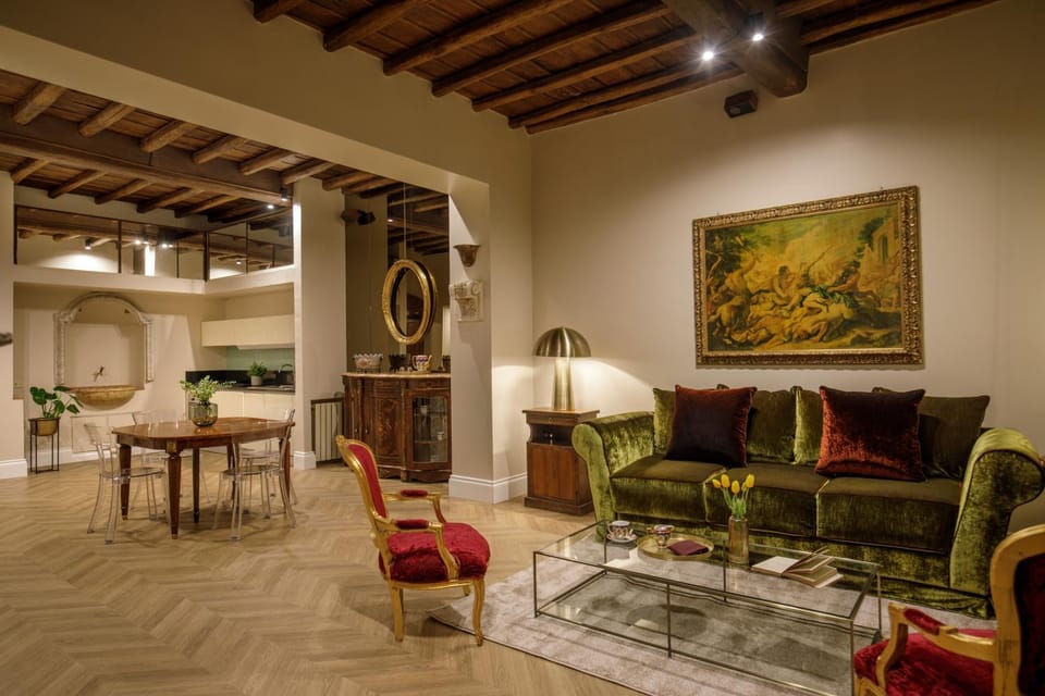 Living room, Dining area