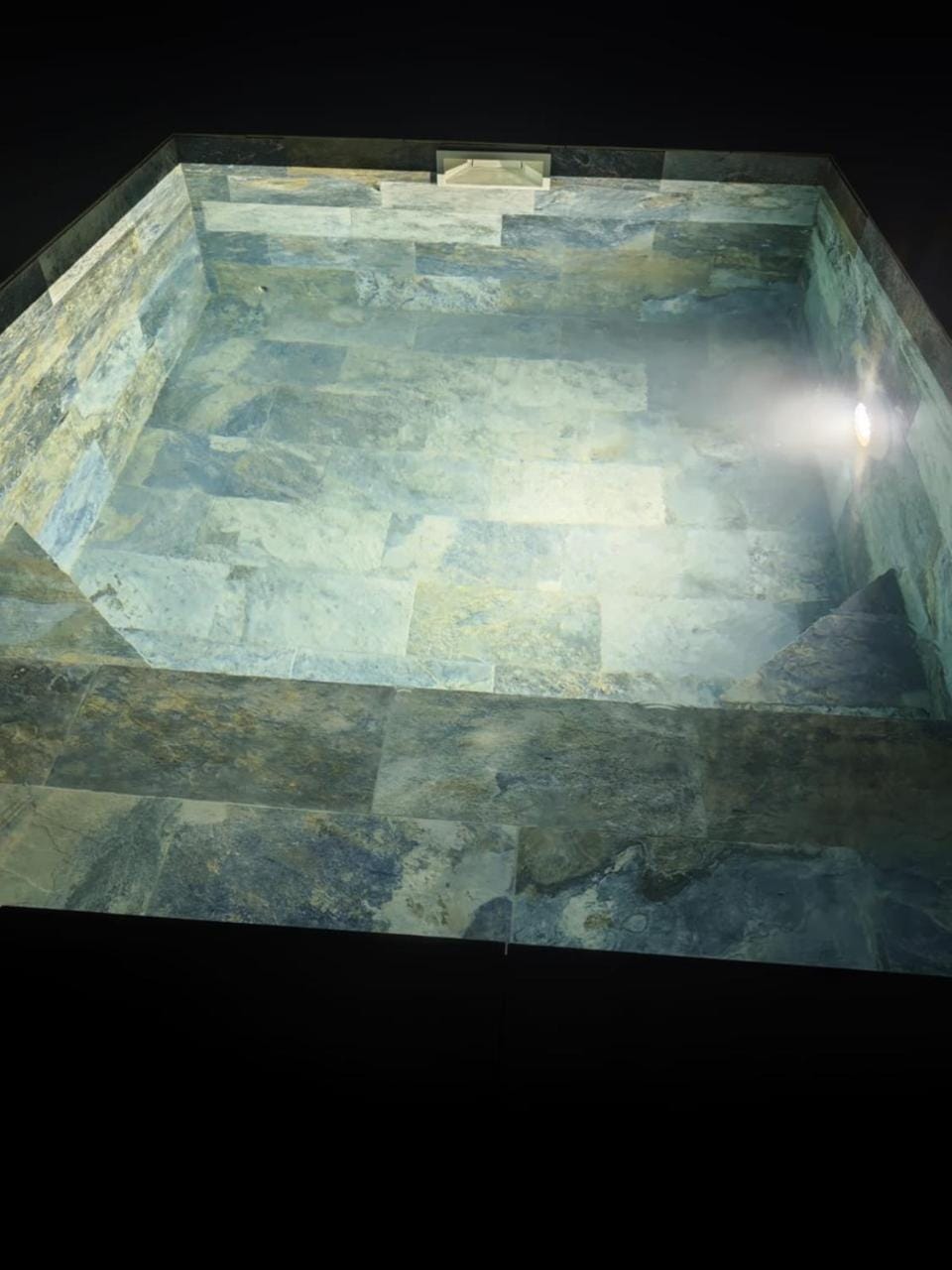 Night, Swimming pool
