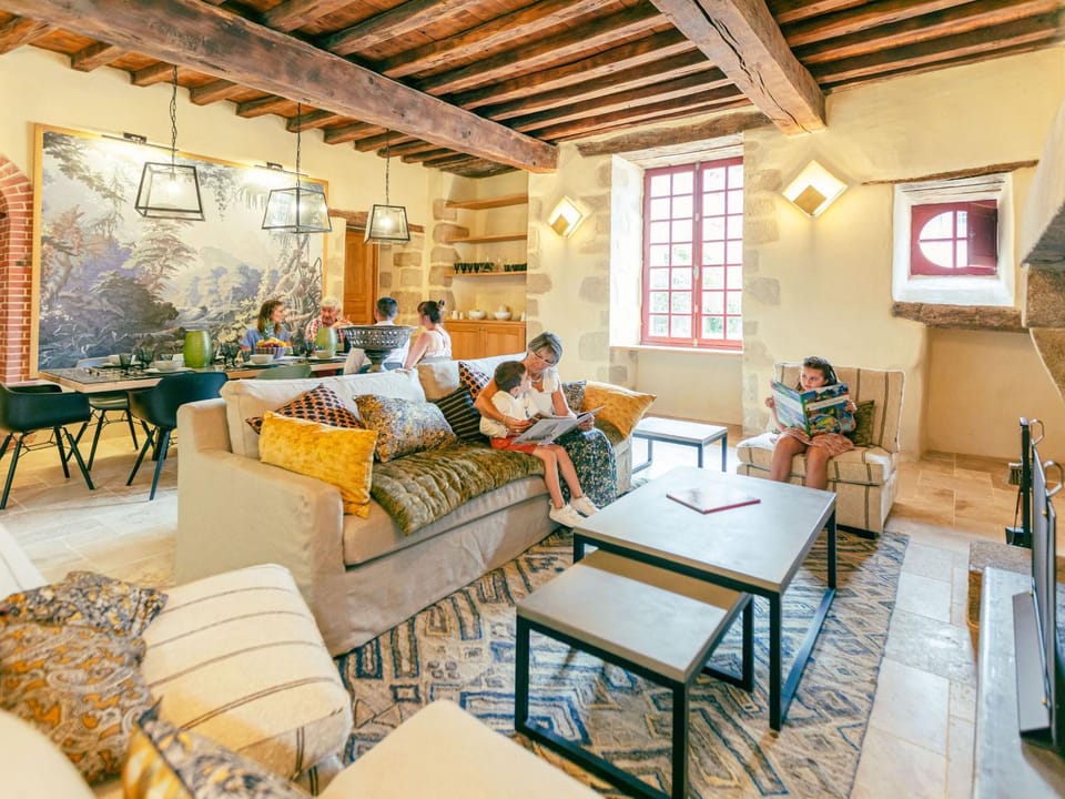 Château historique avec jardin, spa et salle de sport, idéal pour séminaires ou séjours détente - FR-1-426-516 House in Pays de la Loire