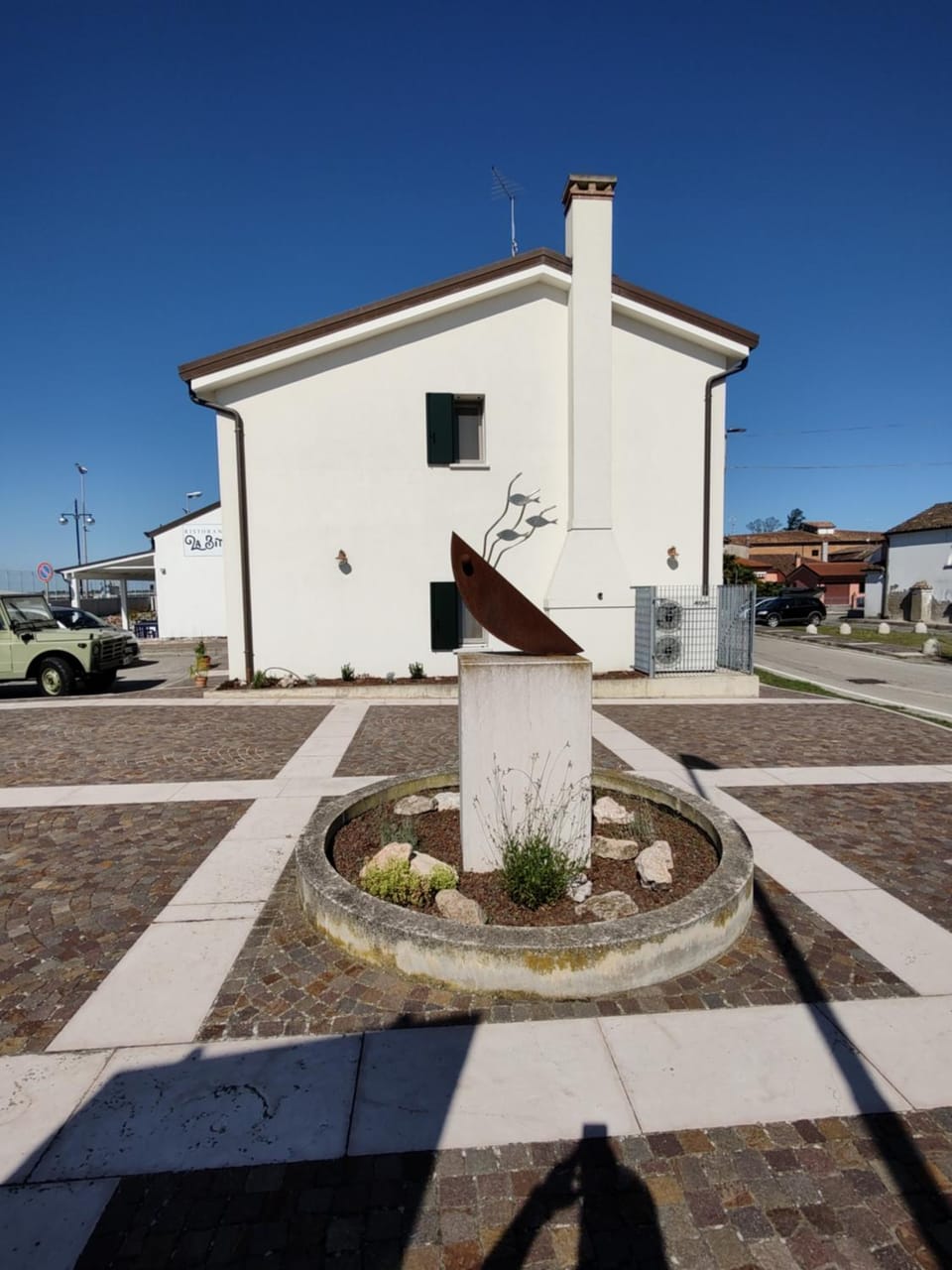 Property building, Patio