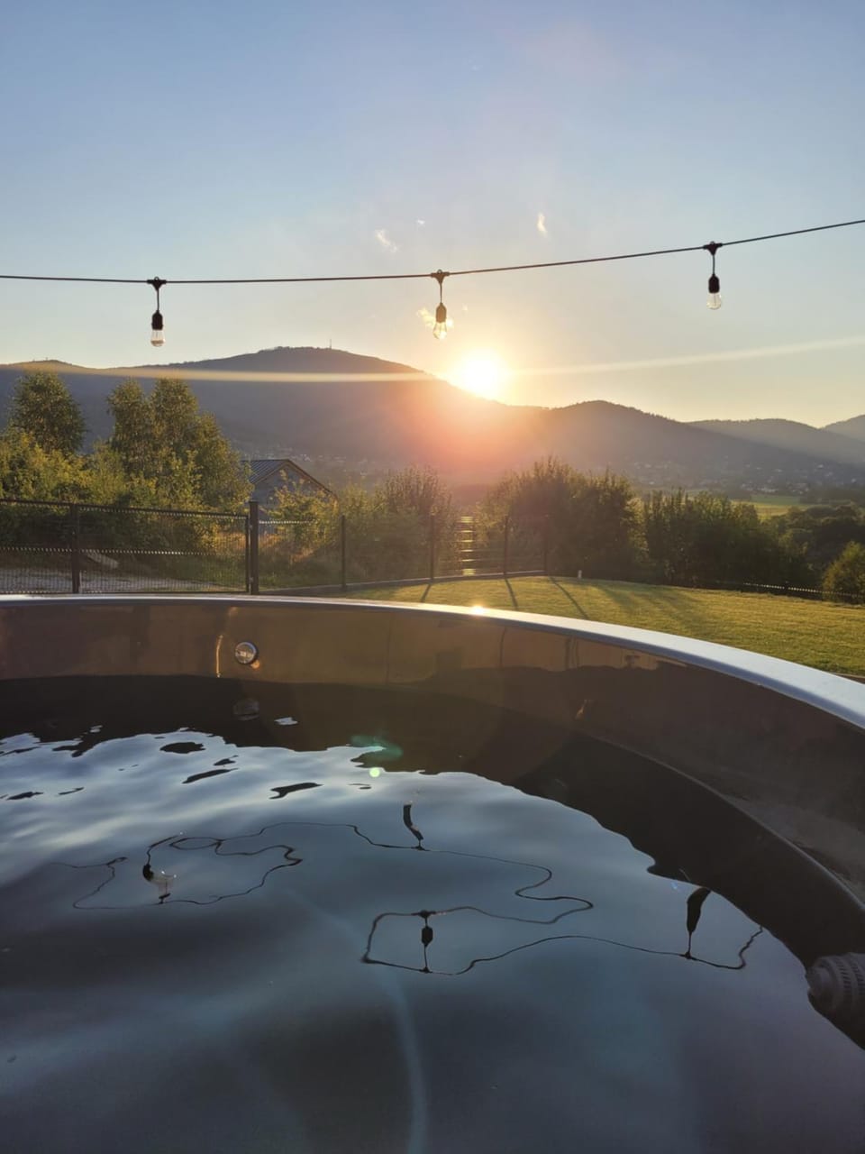 Hot Tub, Mountain view