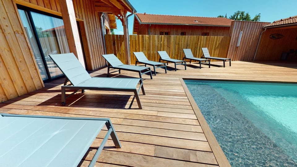 Villa avec clim et piscine chauffée Arès Cap Ferret Villa in Arès