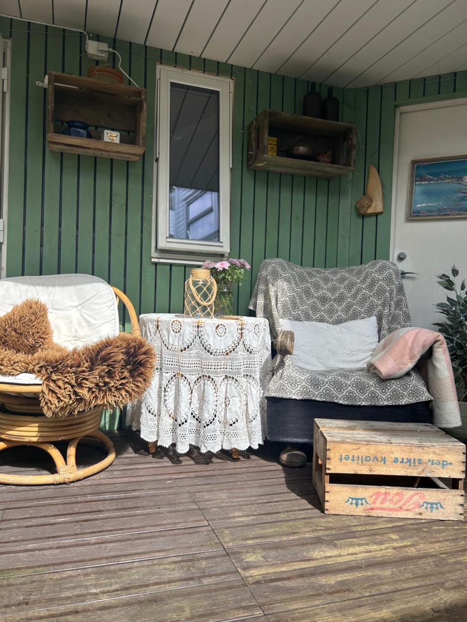 Charming studio with private patio Apartment in Stavanger