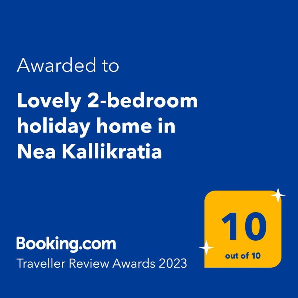 Holiday home in Nea Kallikratia House in Halkidiki