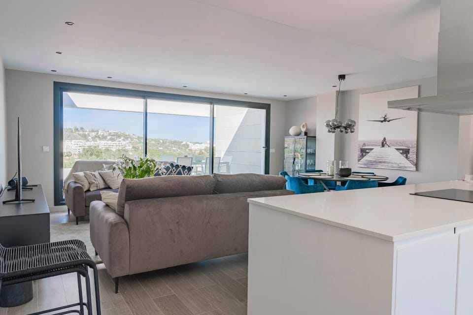 Magnificent frontline golf Penthouse in Navigolf La Cala de Mijas Apartment in Costa del Sol