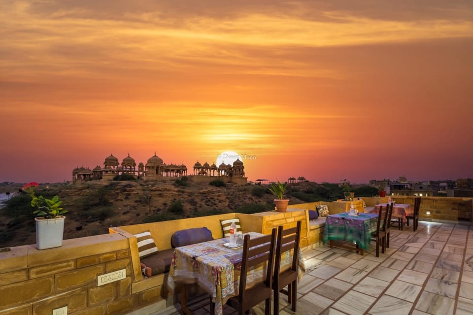 Restaurant/places to eat, Restaurant/places to eat, Day, Natural landscape, View (from property/room), Sunset