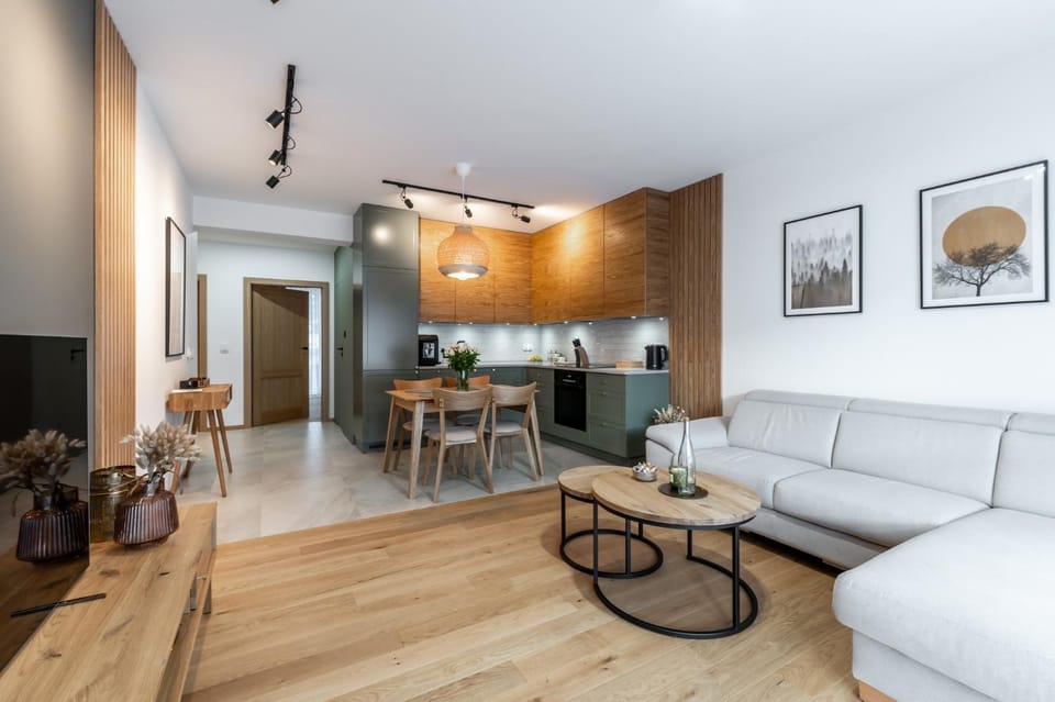 Living room, kitchen, kitchen