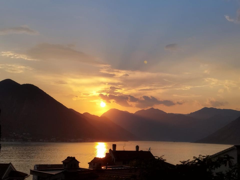 Sea view, Sunset