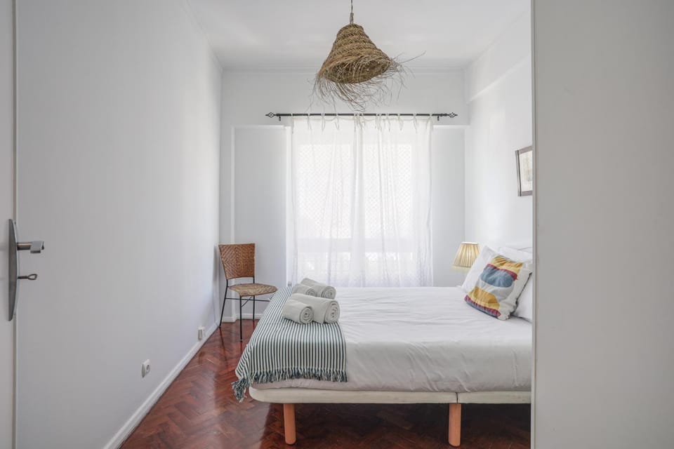 Charming TM Flat by the Ocean with a View Apartment in Lisbon District