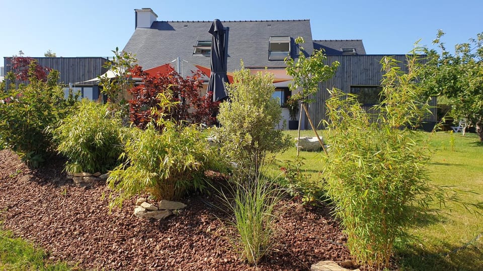 Property building, Garden view