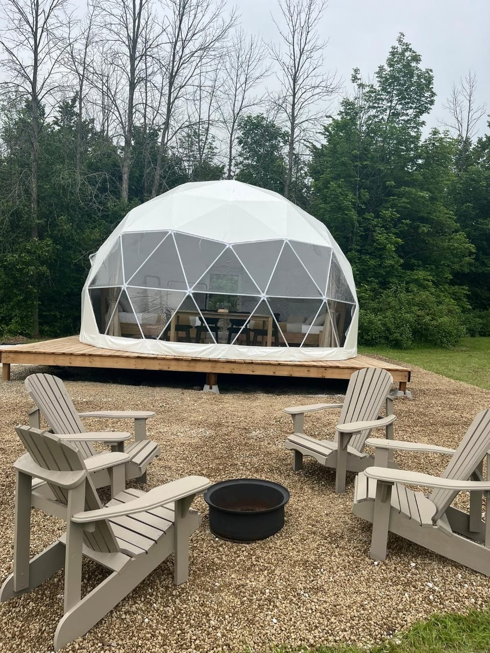 Grotto Getaway Luxury tent in Northern Bruce Peninsula